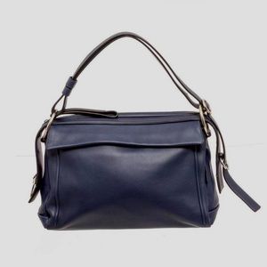 Marc Jacobs Prism 34 Leather Navy Bag